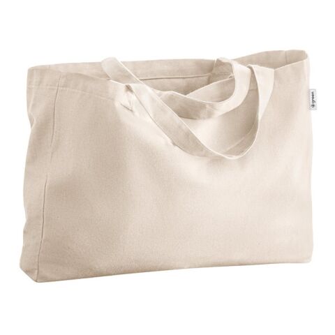 PARMA. Sac en coton (50%), coton recyclé (30%) et polyester (20% rPET) (280 g/m²) Beige | sans marquage
