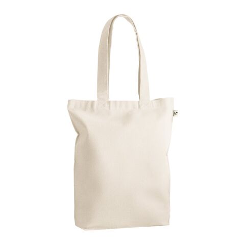 HARBOR. Sac en coton recyclé (70%) et polyester (30% rPET) (280 g/m²) Beige | sans marquage