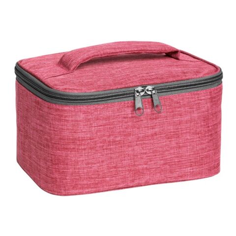 ELIZA. Trousse de toilette en 300D haute densité Rose | sans marquage