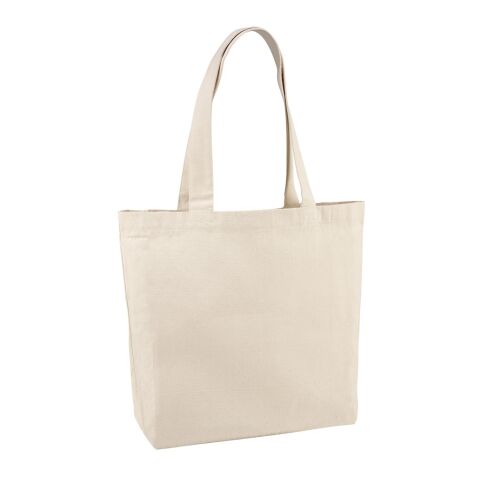 BETO. Sac 100% coton canvas (280 g/m²) Beige | sans marquage
