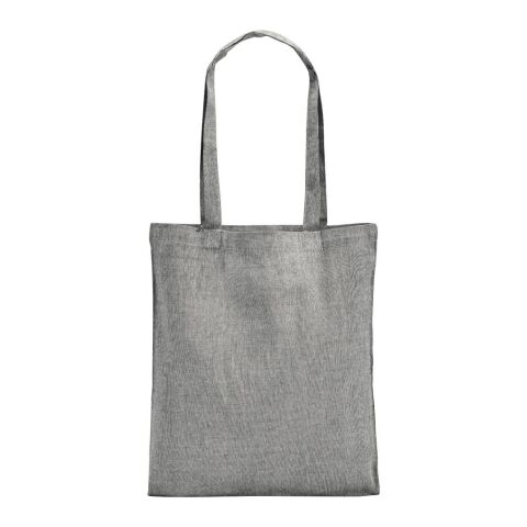 RYNEK. Sac avec coton recyclé (70%) et polyester (30% rPET) (140 g/m²) noir | sans marquage