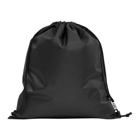 PEMBA. Sac-à-dos ficelle en polyester recyclé (100% rPET) 190T Noir | non disponible