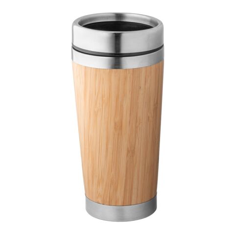 PIETRO. Tasse de voyage 500mL en babou et acier inox