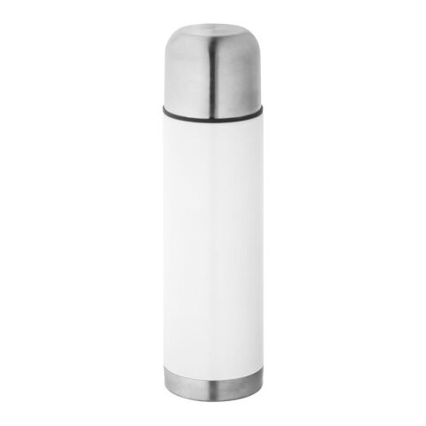 HENDERSON. Thermos 500mL en acier inox à sublimation Blanc | sans marquage