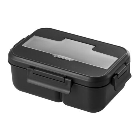 PYRUS. Lunch Box. Boite hermétique en PP 1000 mL noir | sans marquage