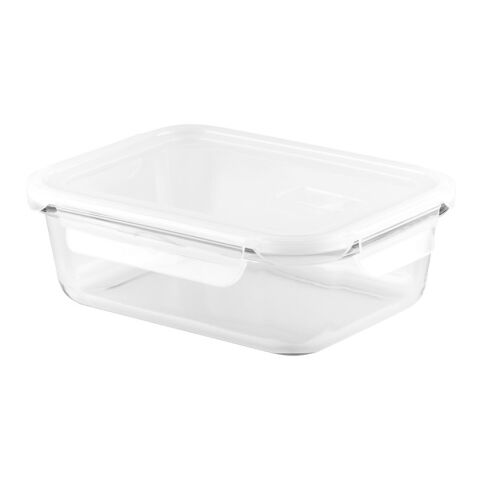 QUORIN. Boîte hermétique en verre borosilicaté 1000 mL Blanc | sans marquage