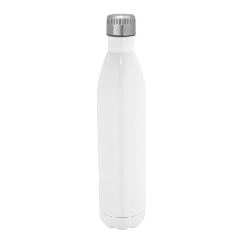 AMORTI XL. Bouteille de sport en acier inoxydable pour sublimation Blanc | sans marquage