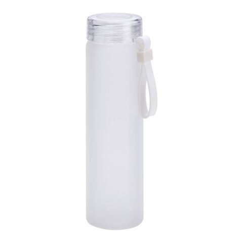 WILLIAMS. Bouteille en verre borosilicate et bouchon en AS 470 mL Blanc | sans marquage