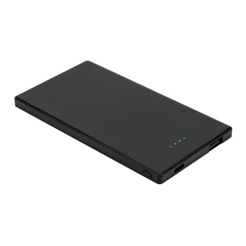 DENNING. Banque d&#039;alimentation mince en acier inoxydable de 5 000 mAh Noir | sans marquage