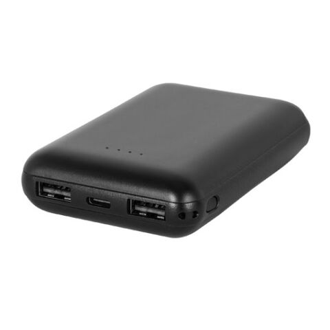 LEAKEY 8. batterie nomade 8&#039;000 mAh en ABS recyclé (100 % rABS) Noir | sans marquage