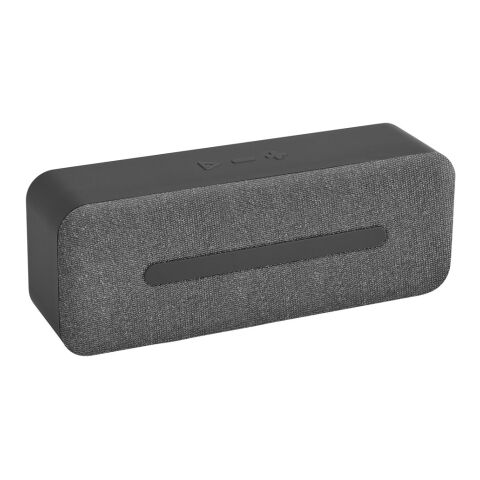 THUNDER. Haut-parleur portable avec microphone gris anthracite | sans marquage