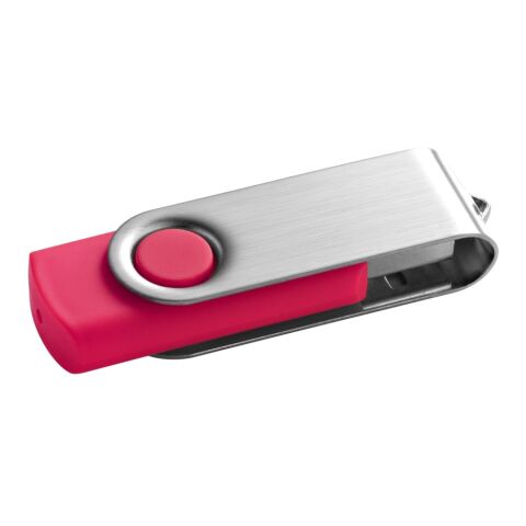 CLAUDIUS 8GB. Clé USB 8GB avec attache en métal Rose | sans marquage