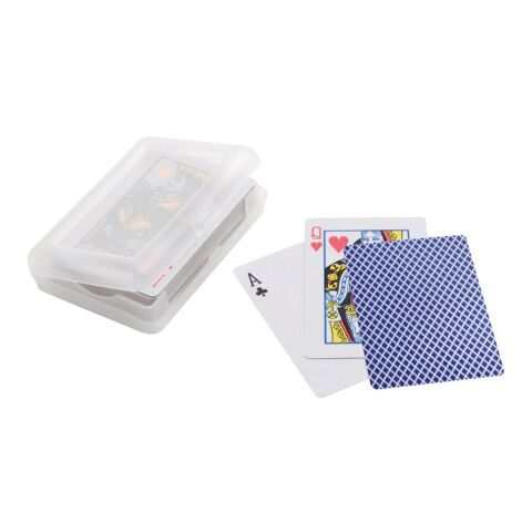 JOHAN. 54 cartes à jouer Bleu | sans marquage