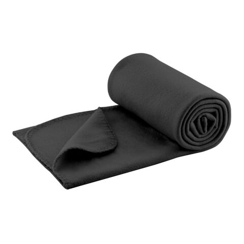 SULENA. Couverture polaire (180 g/m²) Noir | sans marquage