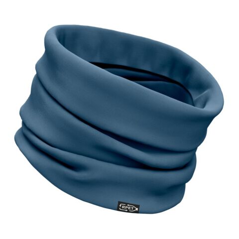 KOLKATA. Bandana en polyester recyclé (100% rPET) (120 g/m²) Bleu | sans marquage