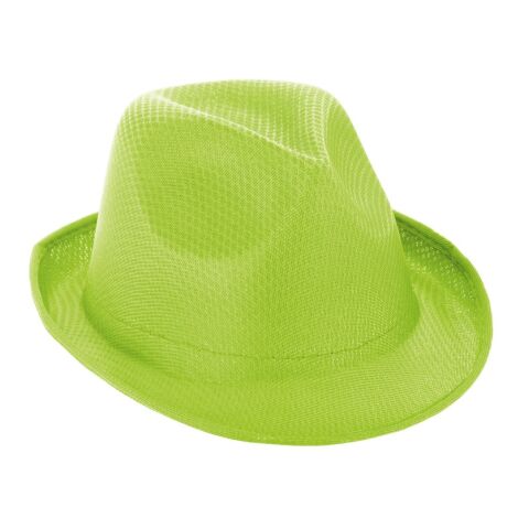 MANOLO. Chapeau en PP vert clair | sans marquage