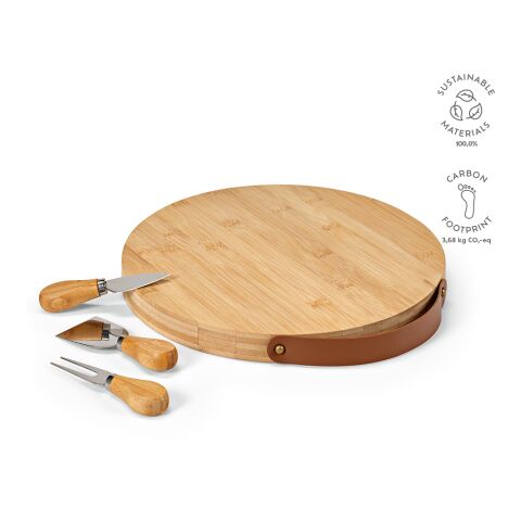 Planche en bambou Duchamp 4 pièces Beige | sans marquage