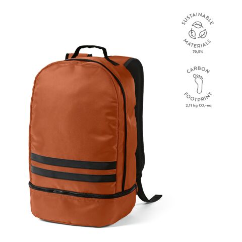 Sac à dos Buenos Aires 25L rPET marron | sans marquage
