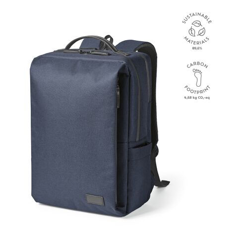 Sac à dos Oslo 20L rPET Bleu | sans marquage
