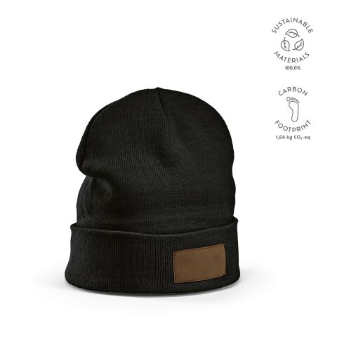Bonnet Tupac Coton recyclé Noir | sans marquage