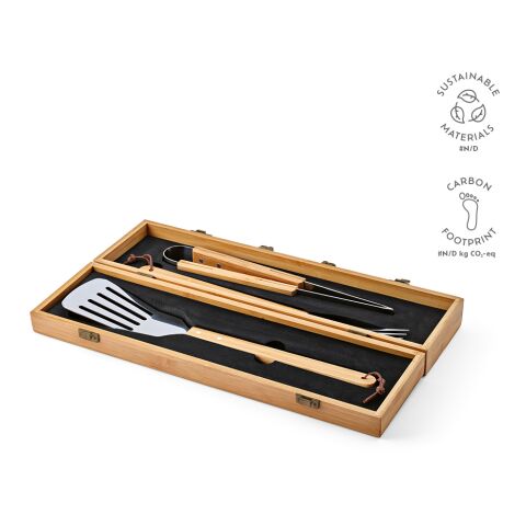Set Barbecue Turner Bambou Beige | sans marquage