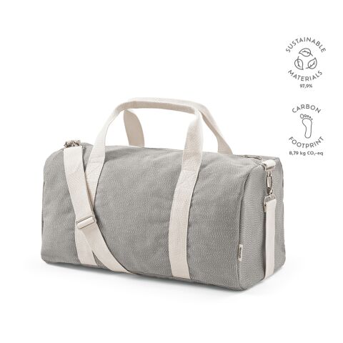 Sac de Sport Seoul Coton Recyclé 30L Gris | sans marquage