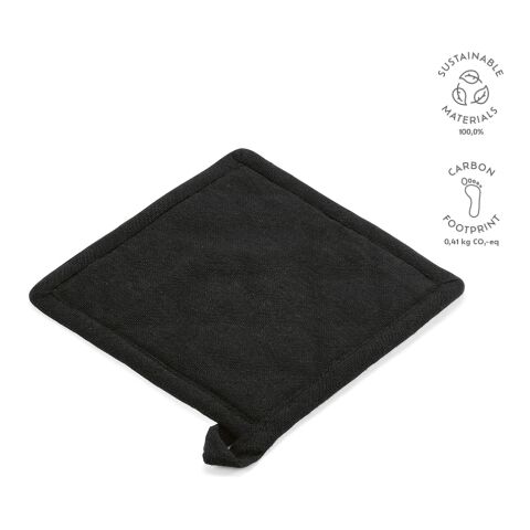 Poignée Klimt Coton recyclé 180 g/m Noir | sans marquage