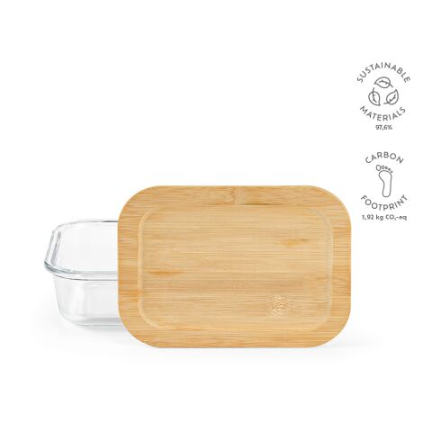 Lunch Box en verre borosilicaté Van Gogh 500 520 ml Transparent | sans marquage
