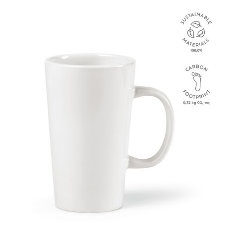 Mug céramique Mekong 310 ml Blanc | sans marquage