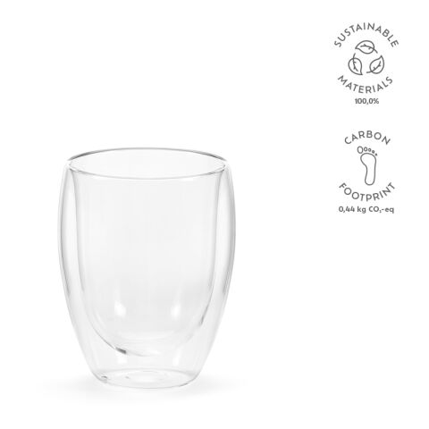 Mug Meuse 350 en verre borosilicate 370 ml Transparent | sans marquage