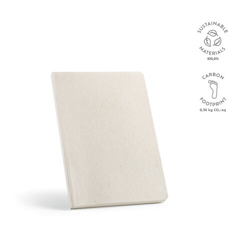 Bloc-notes Austen A5 Papier recyclé 80 g/m Blanc | sans marquage | A5