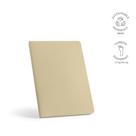 Bloc-notes Homer A5 Papier pierre Beige | sans marquage | A5