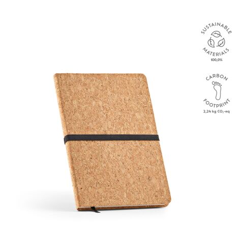 Bloc-notes Goethe A5 Papier recyclé 70 g/m Beige | sans marquage | A5