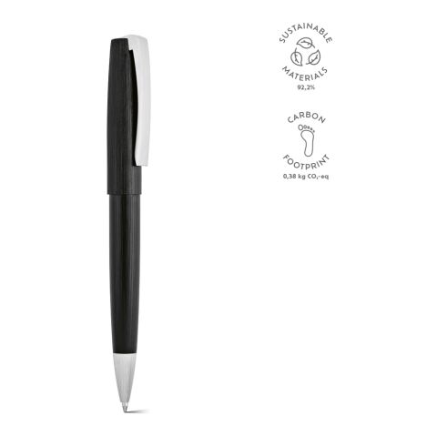 Stylo à bille Hemingway Aluminium recyclé Encre noire Noir | non disponible | sans marquage