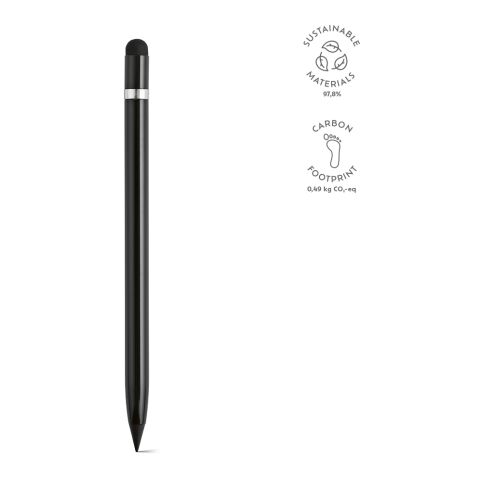 Stylo à bille Voltaire Papier recyclé Graphite Noir | sans marquage