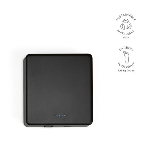 Batterie portable Mendel 5 000 mAh Noir | sans marquage