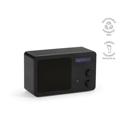 Enceinte Soundview en ABS recyclé 3 600 mAh Noir | sans marquage