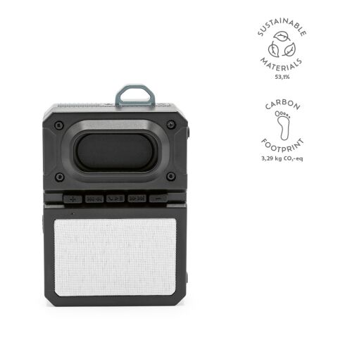 Enceinte Soundo en ABS recyclé 800 mAh Noir | sans marquage