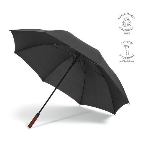 Guarda-Chuva Aretha 32&quot; rPET Noir | sans marquage