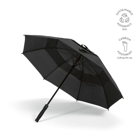 Guarda-Chuva Prince 23&quot; rPET Noir | sans marquage