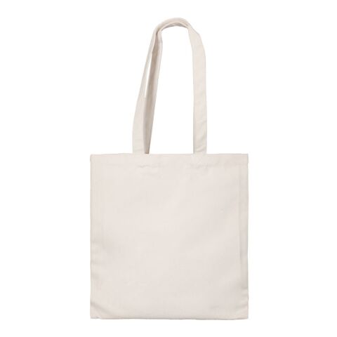 Sac en toile de 38 x 42 cm avec grandes anses beige | Impression 1 couleur | sans marquage