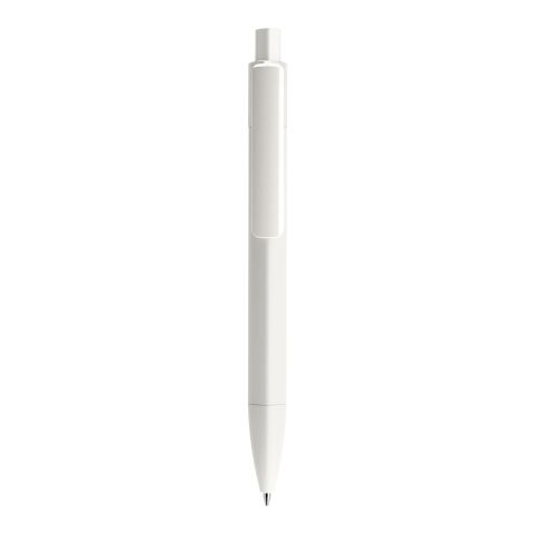 Prodir DS4 stylo à bille carré bouton poussoir blanc | non disponible | Mat | sans marquage | Mat | 75 Black | 75 Black | Bleu