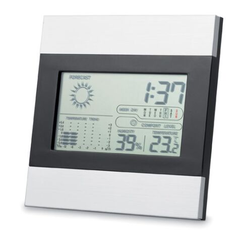 Station météo noire et argent