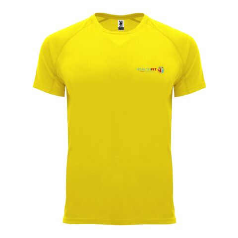 T-shirt de sport Bahrain à manches courtes pour enfant Standard | Jaune | 8 | sans marquage | non disponible | non disponible | non disponible