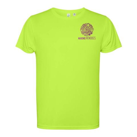 T-shirt Estoril à manches courtes pour enfant Standard | Fluor Green | 4 | sans marquage | non disponible | non disponible | non disponible