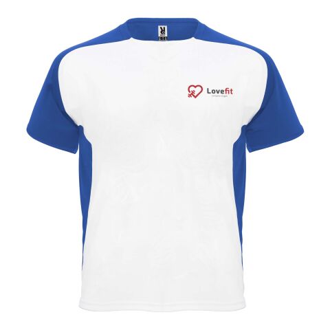 T-shirt de sport Bugatti à manches courtes pour enfant Standard | Blanc-Bleu royal | 4 | sans marquage | non disponible | non disponible | non disponible
