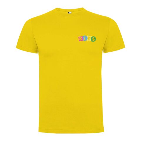 T-shirt Dogo Premium à manches courtes pour enfant Standard | Jaune | 5/6 | sans marquage | non disponible | non disponible | non disponible