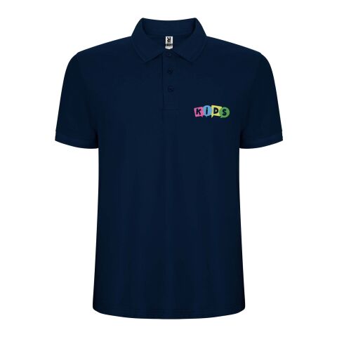 Polo Pegaso Premium à manches courtes pour enfant Standard | Navy Blue | 5/6 | sans marquage | non disponible | non disponible | non disponible