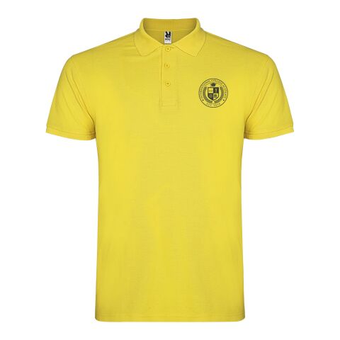 Polo Star à manches courtes pour enfant Standard | Jaune | 5/6 | sans marquage | non disponible | non disponible | non disponible