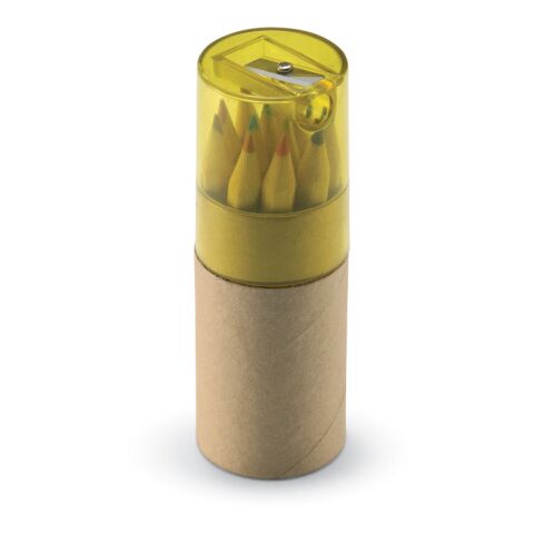 Tube 12 crayons de couleur